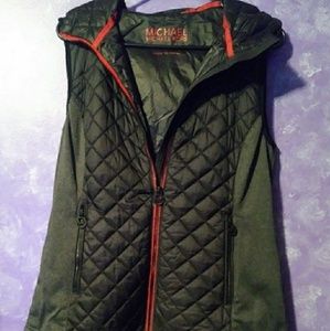 Michael Kors puffer vest w/hood